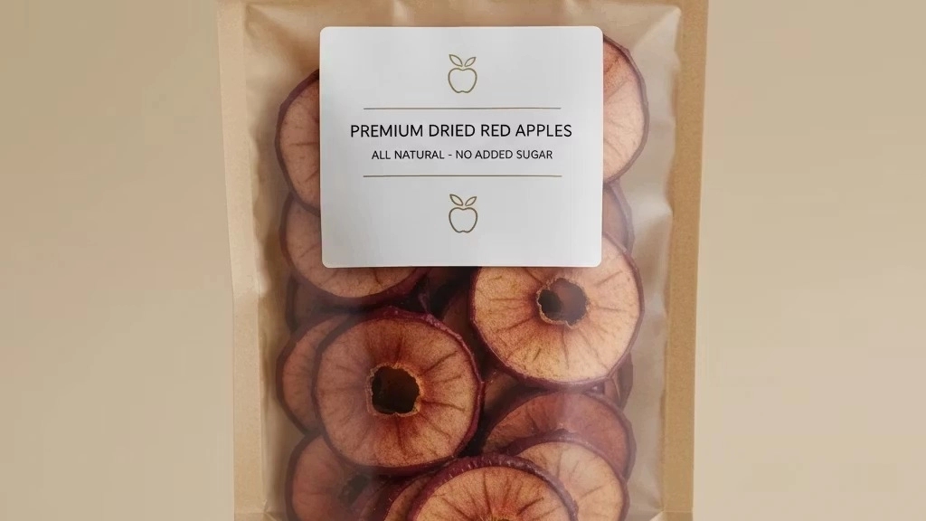 سیب خشک قرمز صادراتی با مجوز بهداشت