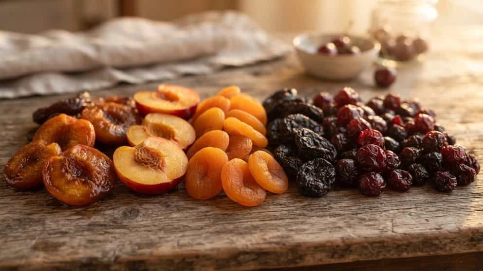 خرید میوه خشک هسته‌ دار هلو، زردآلو و آلو
