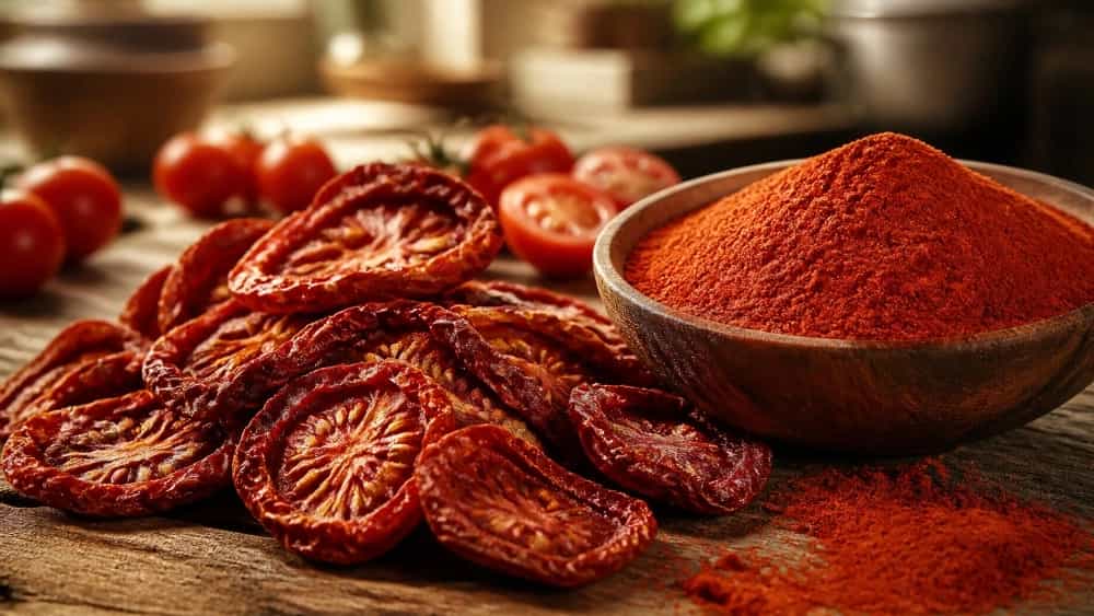 فروش عمده گوجه خشک اسلایس و پودر در سلماس