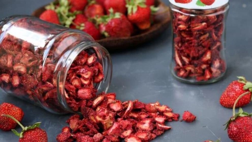 فروش عمده میوه خشک توت فرنگی