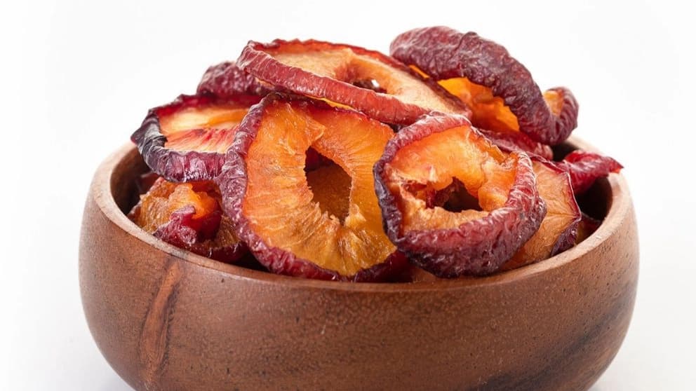 میوه خشک آلو شابلون